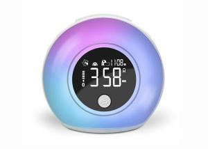 Wholesale Dim Touch Light Alarm Clock Wake Up Light Bluetooth Speaker Micro USB Power Connector from china suppliers