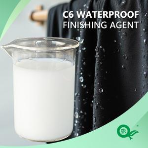 Wholesale C6 Waterproof Agent Textile Washable Waterproof Finishing Agent Waterproof Oil Resistant Anti Fouling Fiber And Its Blended Fabric Environmentally from china suppliers