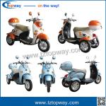 3 wheel 500 W 48v electric tricycle scooter for adult or old passenger