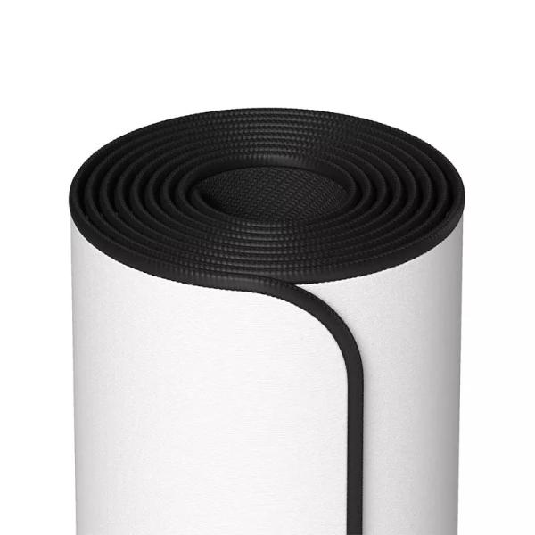 Scratch Proof Rubber Long White Sublimation Desk Keyboard Mousepad Mat for Office