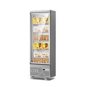 Wholesale Supermarket Single Door Vertical Refrigerated Display Freezer from china suppliers