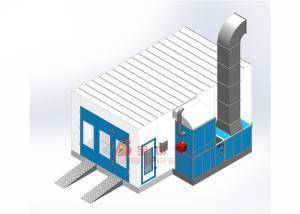 Wholesale CE TUV Car Vehicle Spray Booth Efficient Car Spray Booth Design Paint Room from china suppliers