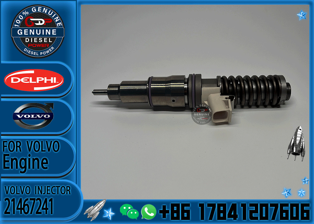 fuel injector BEBE4G15001 BEBE4L07001 21467241 22052765 22340639 52850-13670 injector for volvo diesel engine