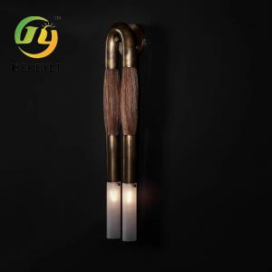 China Post Modern Industrial Fur Wire Wall Lamp Simple Hotel Bedroom Bed Corridor Background Wall Pendant Light on sale