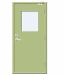 Swing Open Stainless Steel Fire Door Surface Finishing Structure 2050*900mm