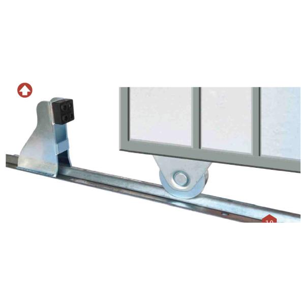 Steel Galvanized Sliding Door Stop End Stopper For Sliding Gate