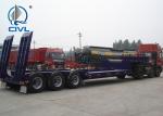 new Low Bed Semi Trailer 2 Axle 3 Axle 4 Axle Gooseneck Hydraulic Detachabke