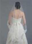 Embroidery Cord lace with Rhinstone Ivory/White Bridal Veil Wedding Accessories