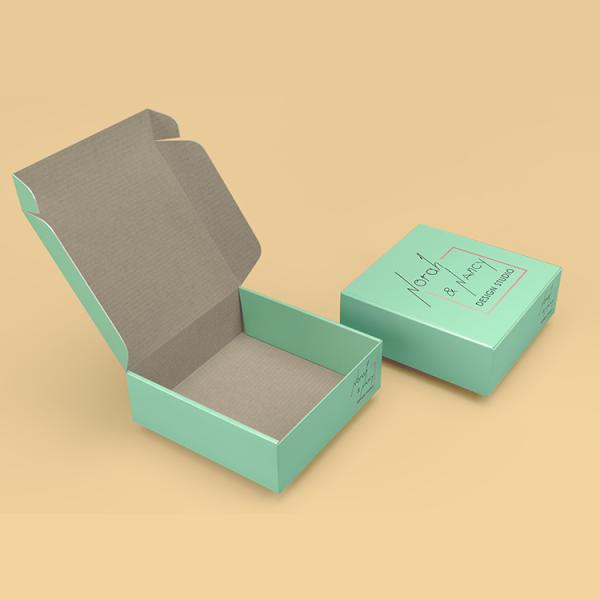 Recycled Full Color Printed Boxes Corrugated Carton Boxes For Dress Cloth And Shoes