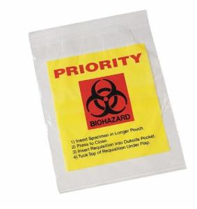 Wholesale Biohazard 4 Layer Specimen Transport bag, pe glove, pe packaging, pe bags on roll, disposable PE gloves, disposable bag from china suppliers