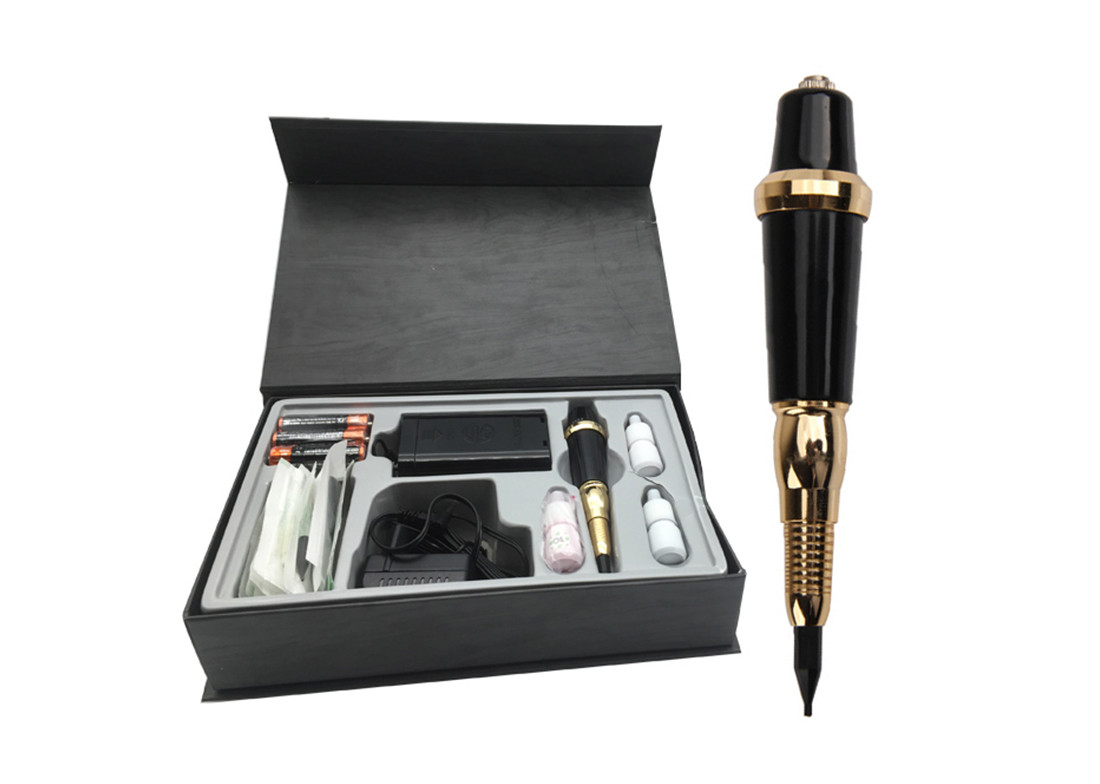 Stainless Steel Black 7000rmp Eyebrow Permanent Makeup Tattoo Machine