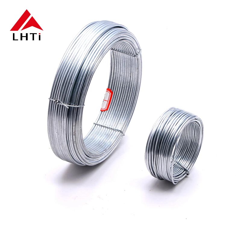 Grade 5 Titanium Wire ASTM F136/F1341 Pure Titanium Wire Titanium TI-6AL-4V Titanium Welding Wire