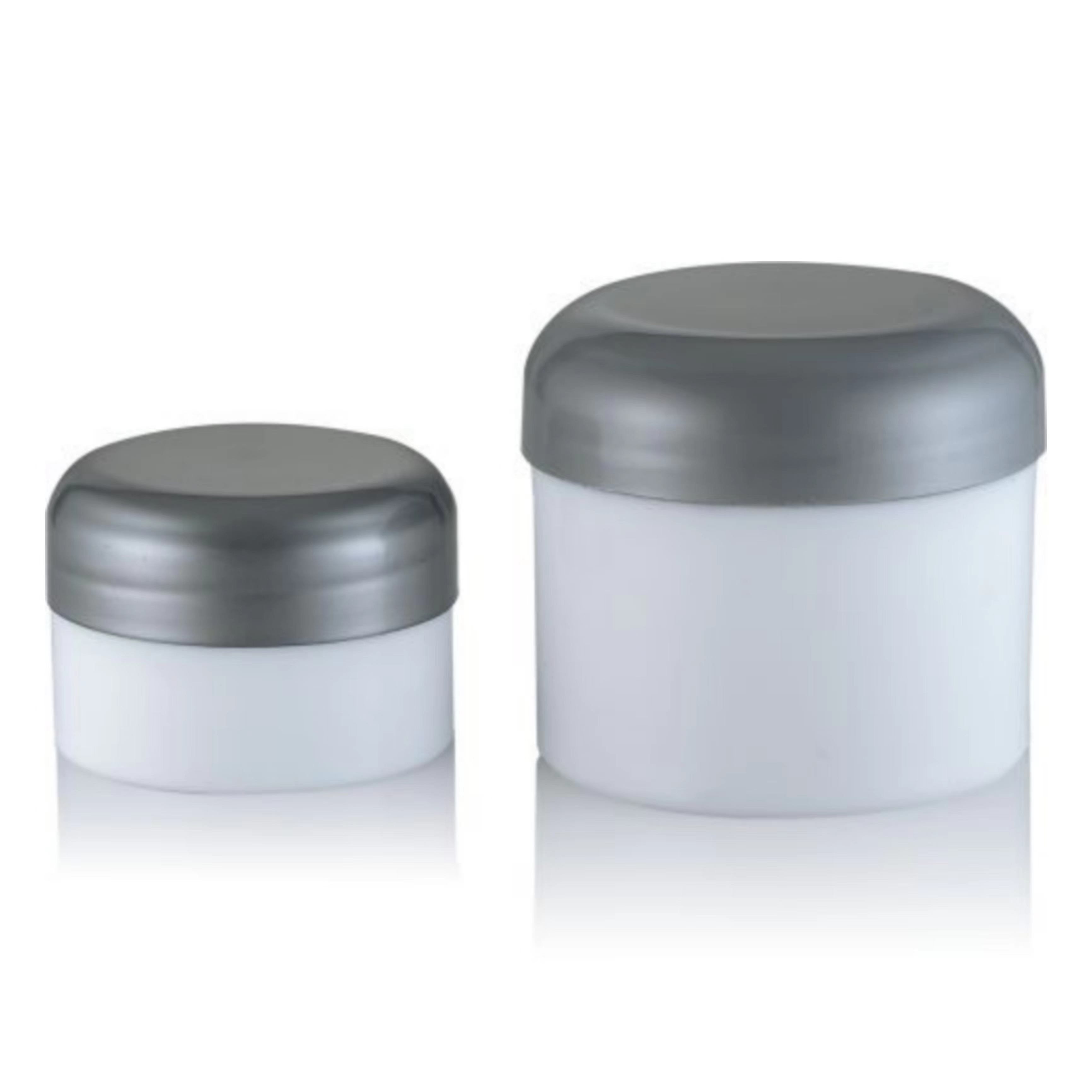 Collar Material PP 30ml 50ml Cosmetic Container Plastic Cream Jar with Lids