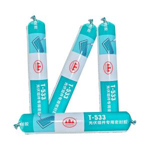 Wholesale T-533 Silicone Sealant Cartridge for Photovoltaic Module Frame Sealing from china suppliers