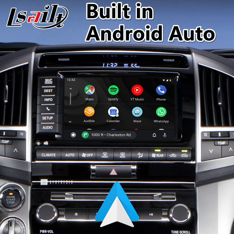 Lsailt Android Multimedia Video Interface for Toyota Land Cruiser LC200 2013-2015 With Android Auto Carplay