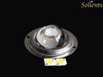 Metal Holder Flood Light Glass LED Lens Optical Grade High Borosilicate Glass