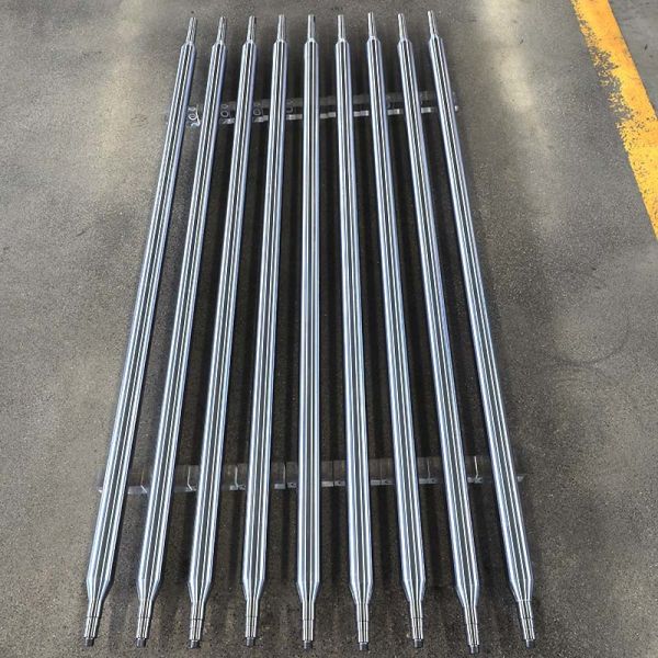 Engineered Leveler Roller Precision Ground 45 Steel Precision Mirror Polishing