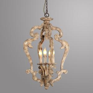 Wholesale Outdoor wood chandelier for home lighting Fixtures (WH-CI-76) from china suppliers