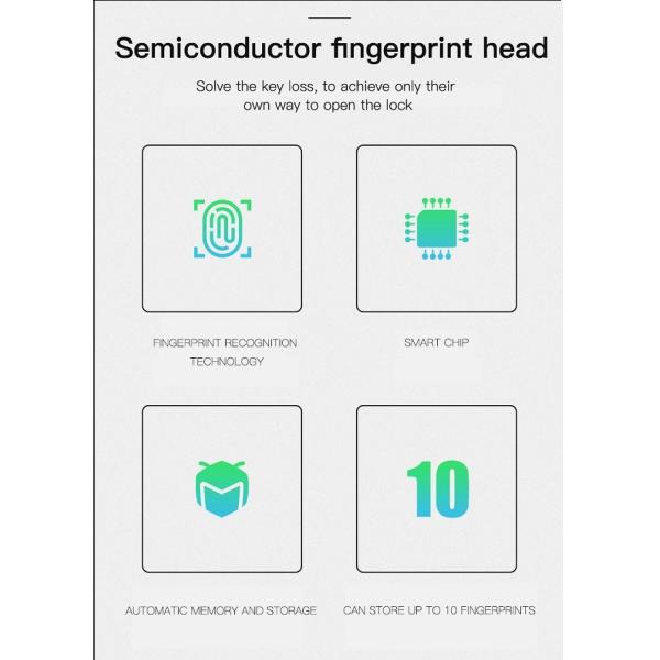 Fingerprint Waterproof Smart Locks