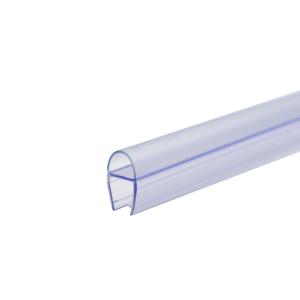 Wholesale Waterproof PVC D Shape Glass Shower Door Seal Strip for More than 1200mm Door Size from china suppliers