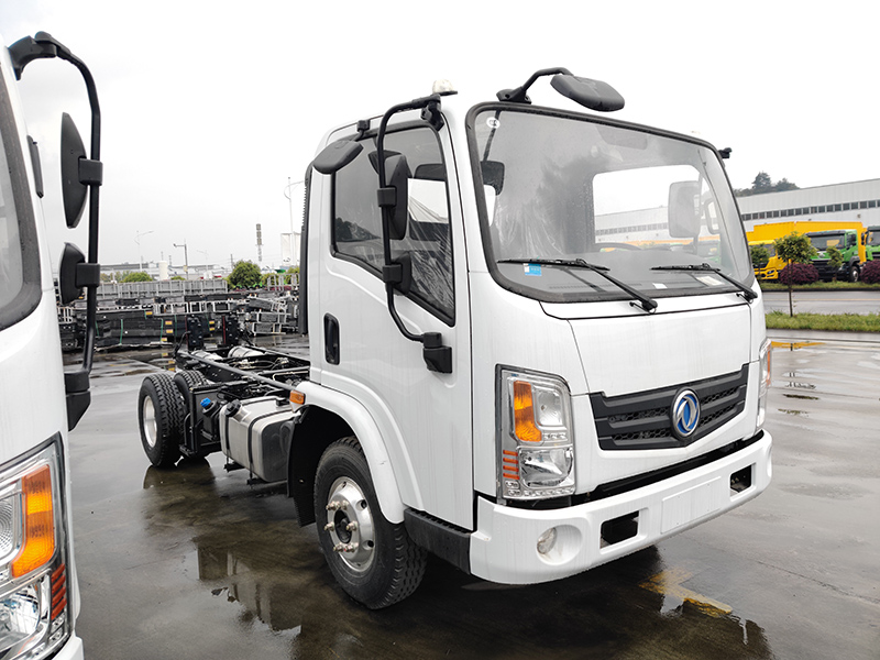 Multifunctional EV HEV Car Chassis Left Steering Cargo Van for 4x2 Dongfeng Electric Truck