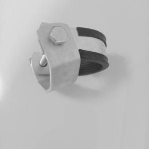 Wholesale TPE Hot Dip Galvanized Conduit Saddle Strut Pipe Clamp HDG 1.5mm Zinc Plated from china suppliers