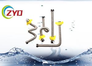 Wholesale DN15 Explosion Proof Stainless Steel Brass Screw 360° Flexible Adjustable Corrugated Pipe For Water Tube 20cm Longth from china suppliers