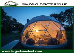 Wholesale Prefabricated Clear Top Lightweight Geodesic Tent For Outdoor Living from china suppliers