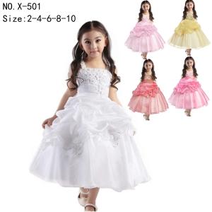 Wholesale girl's princess dress evening dress wear party dress ready goods ready to ship stock 89 from china suppliers