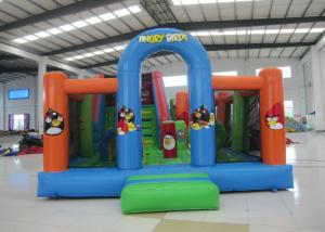 Wholesale Cheap price inflatable crazy bird combo house commercial inflatable crazy bird jumping castle with slide on sale from china suppliers