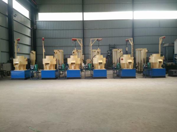 vertical ring die biomass wood pellet mill production line LSKJ550 1500kg per