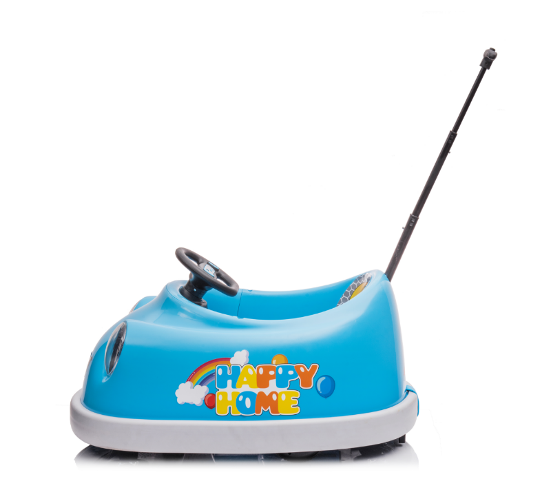 Electric Bumper Cars for Kids Forward and Backward Ride On Self-Resetting Fuse Feature