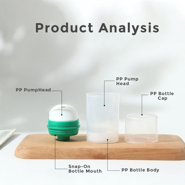 Customizable airless Foam Pump Bottle for Cosmetics