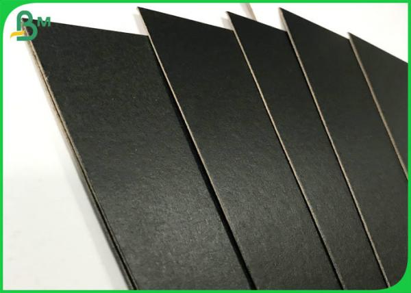 Quality FSC Excellent Stiffness Grey Chipboard 70*100cm 600gsm 800gsm Black Board For Packaging Boxes for sale