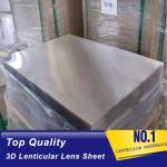 PLASTIC LENTICULAR 75 LPI PET lenticular sheet 3d lenticular film materical