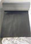 Commercial Soft Black Insulation Rubber Stall Mats , Dairy Cow Cubicle Mats