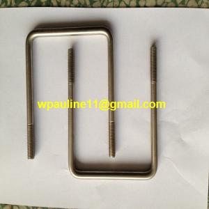 Wholesale 316L square bend u bolts from china suppliers