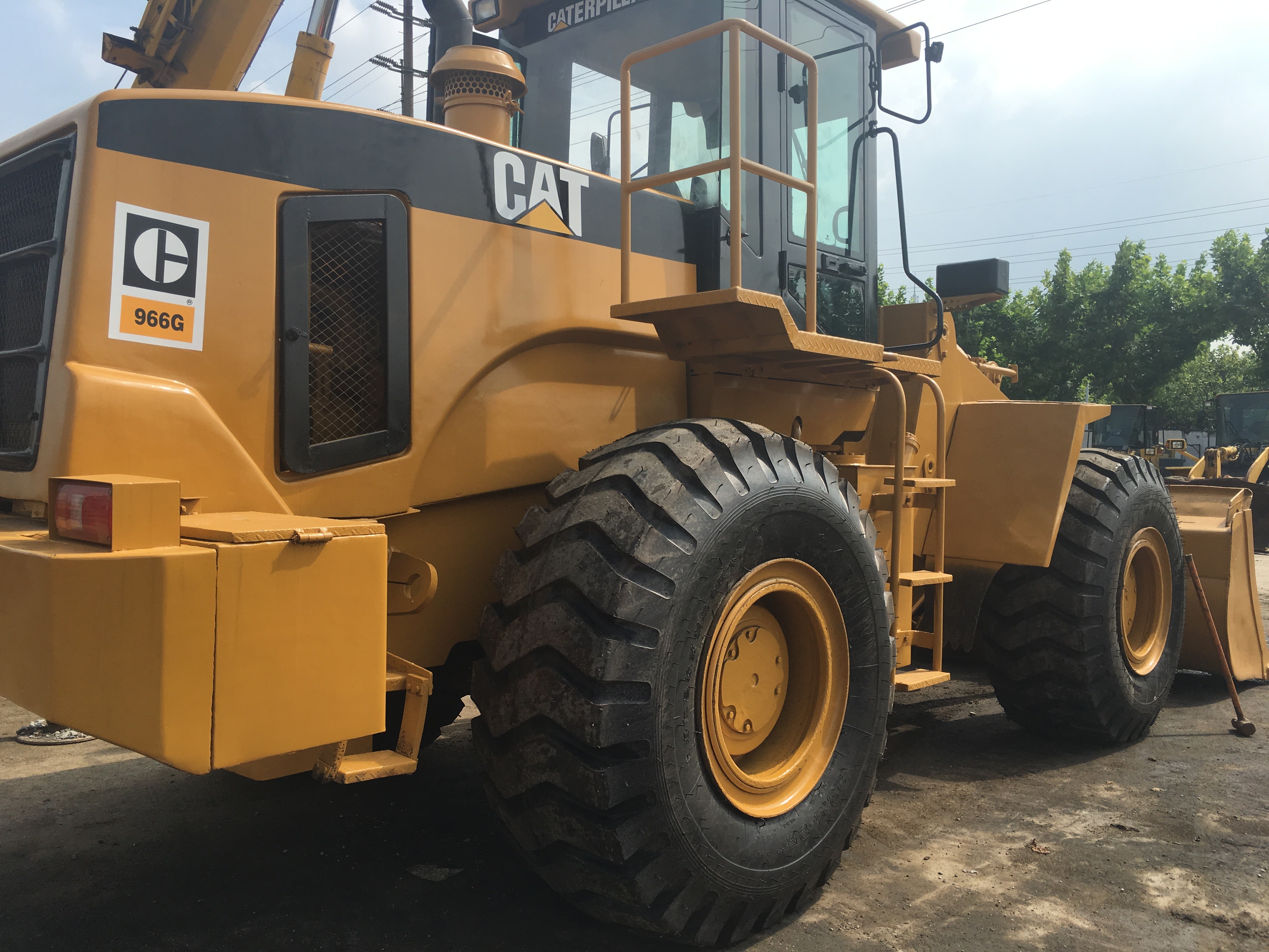CAT 966G Used Wheel Loader 90% New For Building Construction