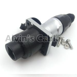 Wholesale Round Ethernet Waterproof RJ45 Connector Female And Male Gender 500V Rated Voltage from china suppliers
