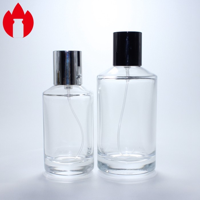 Customized Cosmetic Perfume Glass Bottle Vial with Pump Sprayer