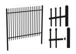 metal security fence panels*black metal fence panels 1.8m*2.4m