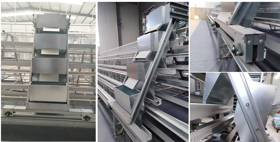 Fully Automatic A Shape Layer Cage with Hot-DIP Galvanized Steel for 15-20 Broilers/Layer in 4-8 Tier Configuration