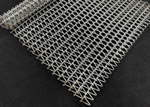 Wholesale 304 314 316 Stainless Steel Balanced Spiral Woven Wire Mesh Conveyor Belt from china suppliers