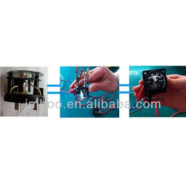 Round Moving Coil DC Voltmeter SO-45 Digital Scale Electric Voltage Meter