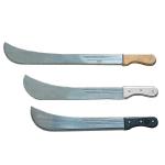 Silver Polished Multifunctional Hunting Machete 2 Inch Anti Corrosion