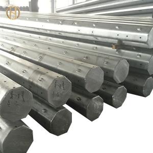 Wholesale 14M 1250daN Tubular Steel Pole  Tubular Steel Tower Hot Dip Galvanized Surface from china suppliers