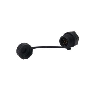 Wholesale High Power 7pins Assembly Male Panel Mount Connector IP68 Waterproof from china suppliers