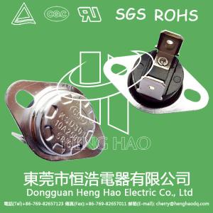 Wholesale Temperature Controlled KSD Bimetal Thermostat For Automobile Cooling Fan from china suppliers