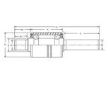 Water pump bearings Double-row ball water pump bearing - WB1630 WB1630110