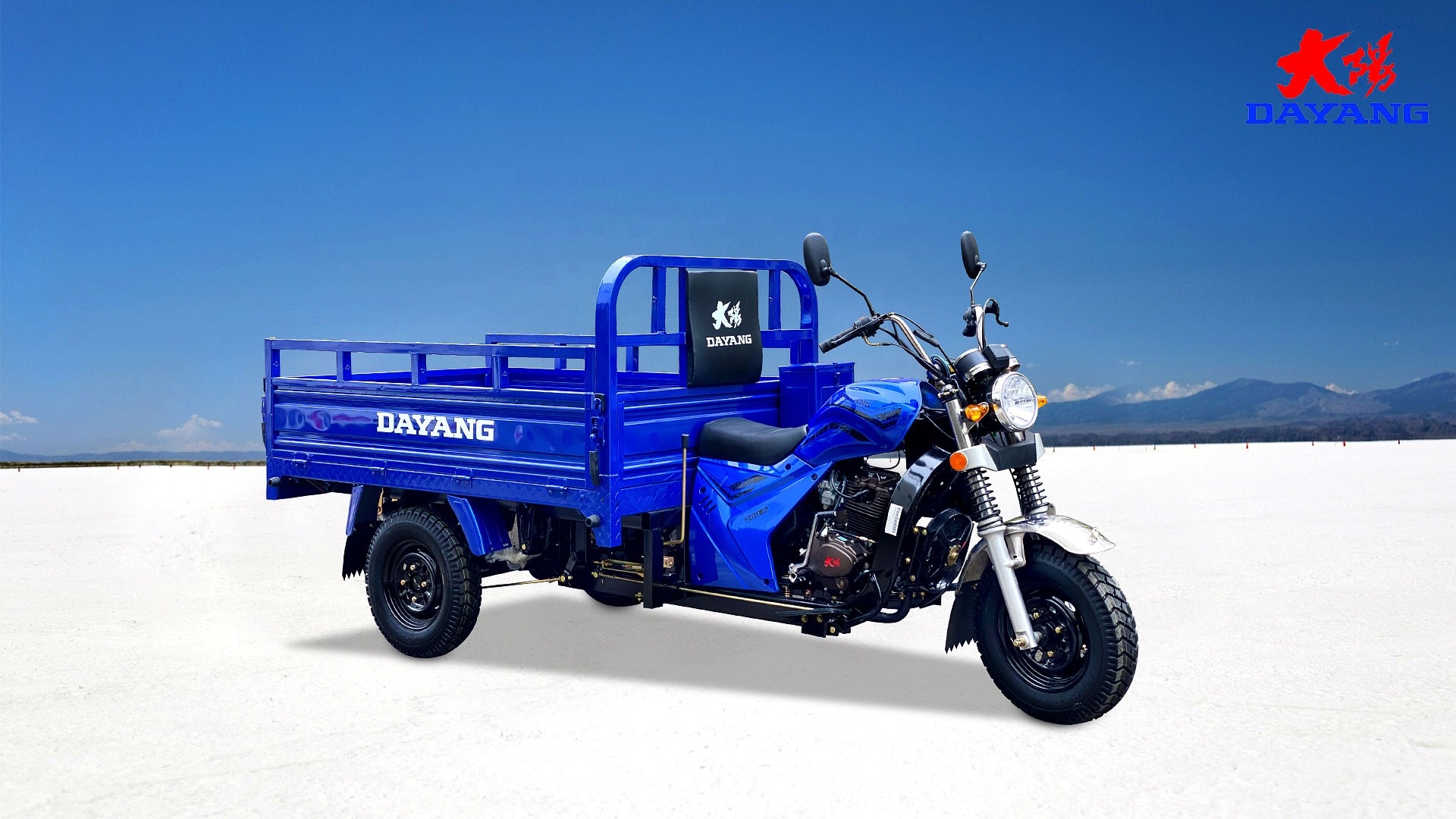 3-Wheel Motorized Tricycles for Adults Tipper Cargo Maximum Speed ≥70Km/h